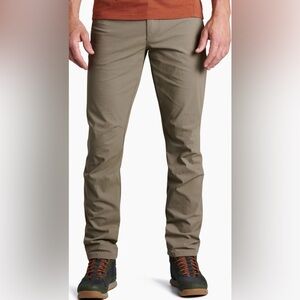 Kuhl Men’s Revolvr Vintage Patina Dye Pants,Size-36 x 32,Color-Olive Khaki Green